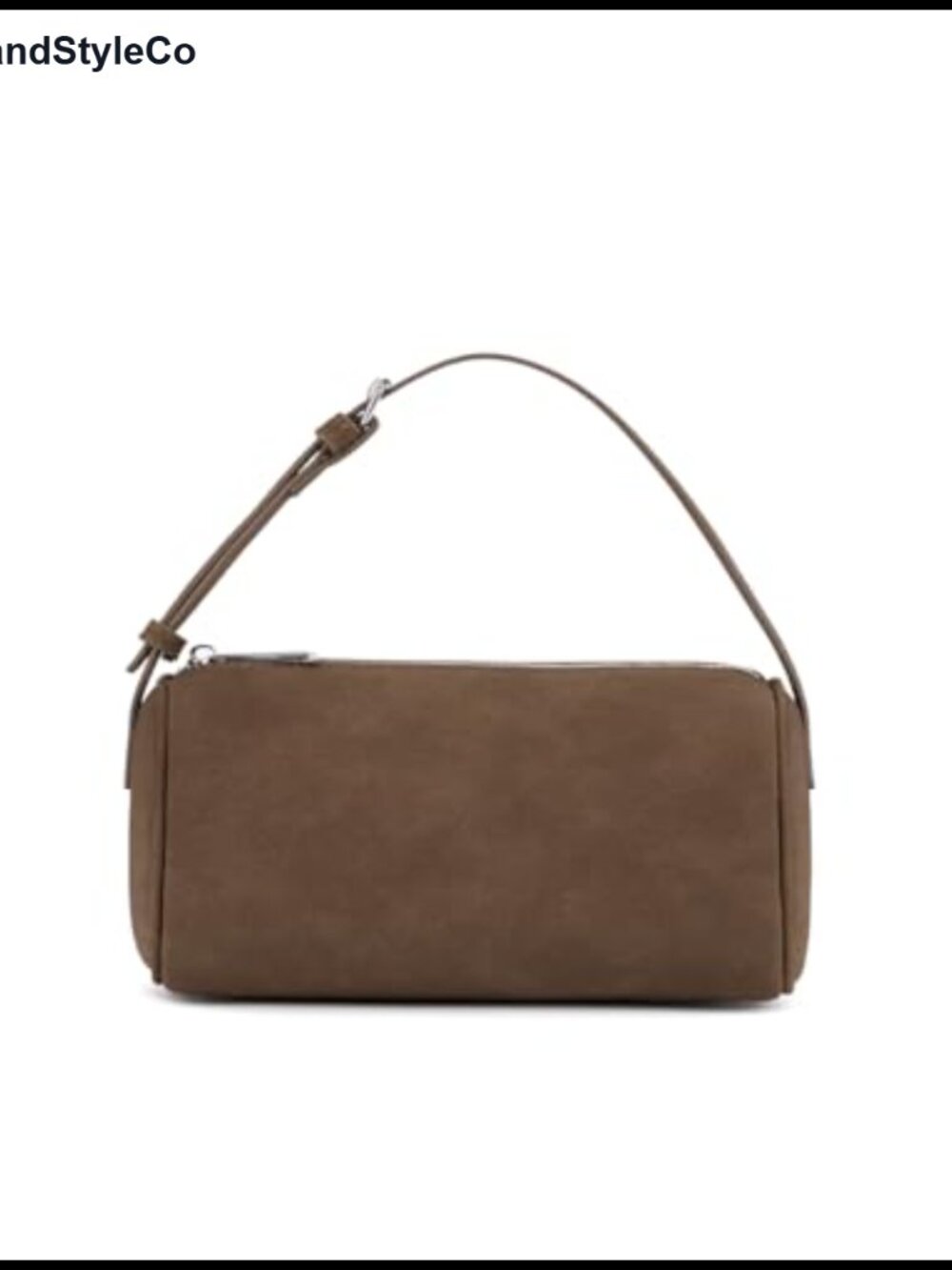 Women's Suede Suede Crossbody Bag Retro Hobo Purse Adjustable Strap Small